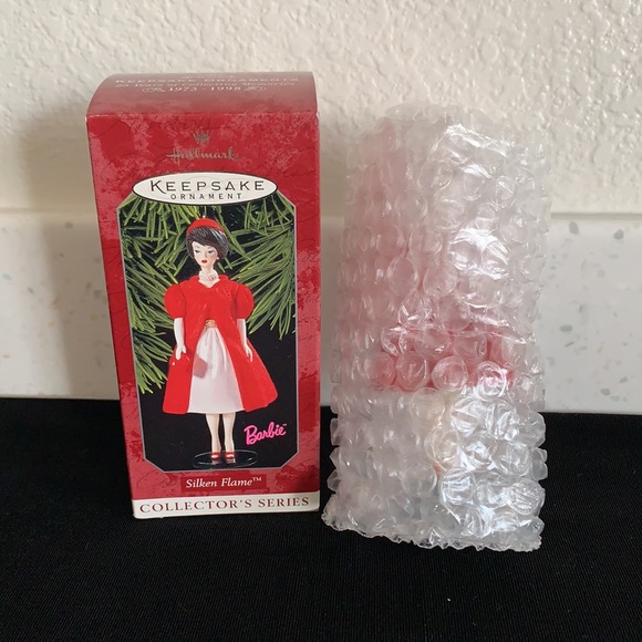 1998 Hallmark Silken Flame Barbie Ornament - Picture 10 of 16